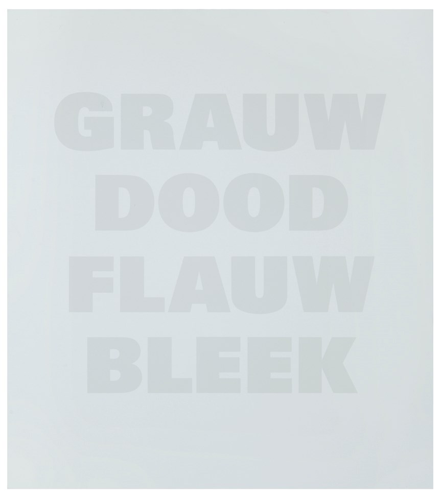 Grauw Dood Flauw Bleek